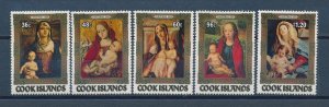 [114372] Cook Islands 1984 Art paintings Christmas Bellini  MNH