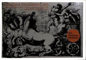 Sweden, complete folder with MNH stamps, year set 1972