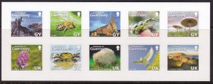 Guernsey, Fauna, Birds, Animals, Mushrooms, Nature MNH / 2007