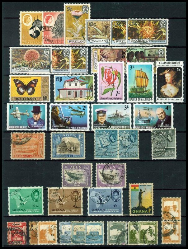 British South Africa Rhodesia Swaziland ☀ Used / MH lot