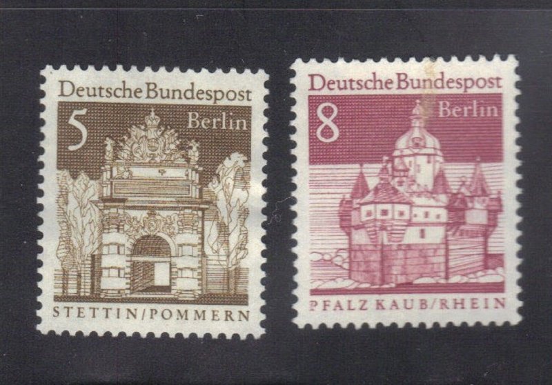 GERMANY SC# 9N235-36 MNH 5,8pf  1966-69