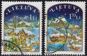 Lithuania - 2003 - Scott #754-55 - complete set used