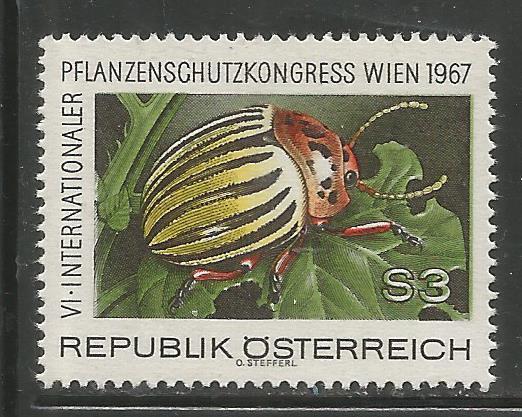 AUSTRIA 796   MNH  POTATO BEETLE ISSUE 1967