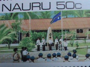 ​NAURU-1980-SC#222-3  20TH ANNIVERSARY UN DE-COLONIZATION DECLARATION -MNH -VF