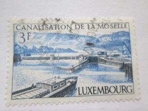 Luxembourg #410 used  2024 SCV = $0.25