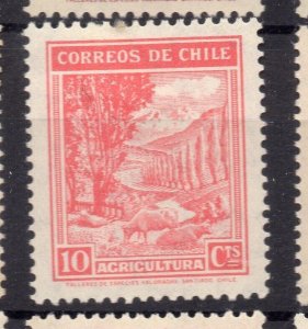 Chile 1938 Early Issue Fine Mint Shade of 10c. NW-12825