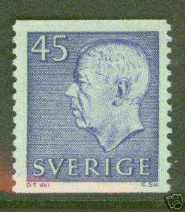 SWEDEN Gustaf VI stamp  Scott 651 MNH**