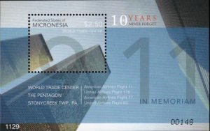 US 941 Trust Territories Micronesia NH VF Memorial S/S