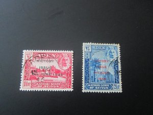 Aden 1946 Sc 12-3 FU