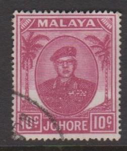 Malaya Johore Sc#138 Used