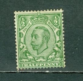 GREAT BRITAIN 1912 GEO V #157 WM33 MNH...