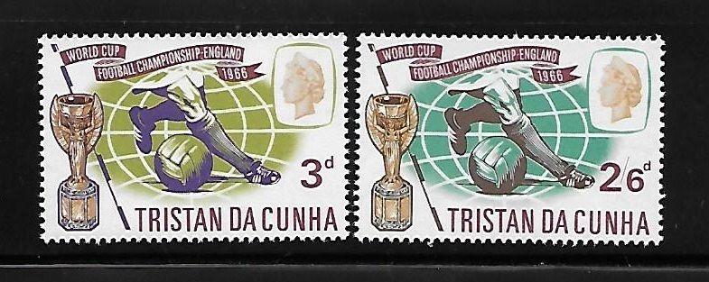 Tristan Da Cunha 1966 World Cup Soccer Omnibus MNH A311