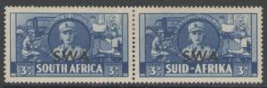 SOUTH WEST AFRICA SG117 1941 3d BLUE MTD MINT