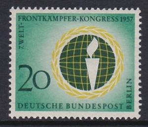 9N161 1957 World Veterans' Federation MNH