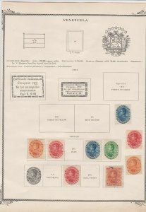 venezuela 1903 -1905 instruction  stamps ref r9162