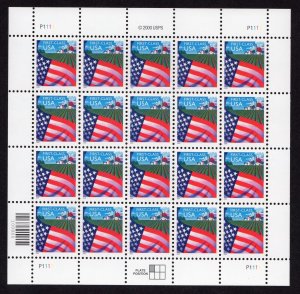 SCOTT #3448 Flag over Farm Complete Sheet of 20 Stamps - MNH