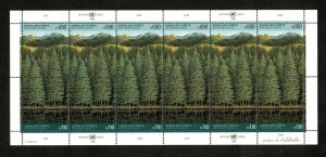 U.N. Geneva 1988 - SC# 165-6 Survival of the Forests - 12 Sheets of Stamps - MNH