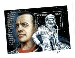 Nicaragua 2000 - Space Exploration - Souvenir Stamp Sheet - Scott #2356 - MNH