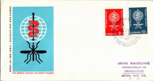 Saint Lucia, Worldwide First Day Cover, Insects, Medical