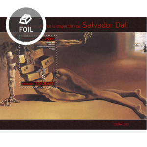 TOGO 2014 SHEET SALVADOR DALI ART PAINTINGS tg14301b