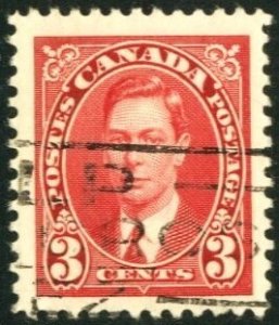 CANADA #233, USED, 1937, CAN232