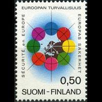 FINLAND 1972 - Scott# 523 Conf.on Security Set of 1 NH