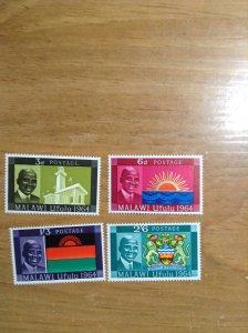 Malawi  #  1-4  MH