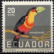 Ecuador 1958: Sc. # 635;  MNH Single Stamp