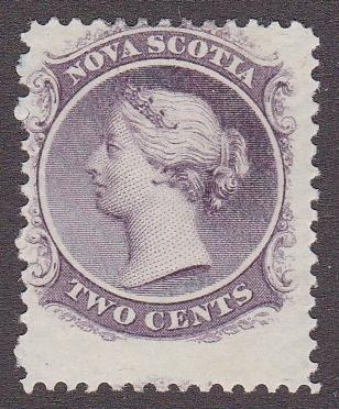 Nova Scotia # 9, Mint LH, Third Cat