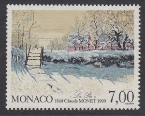 Monaco 1741 Monet Painting mnh