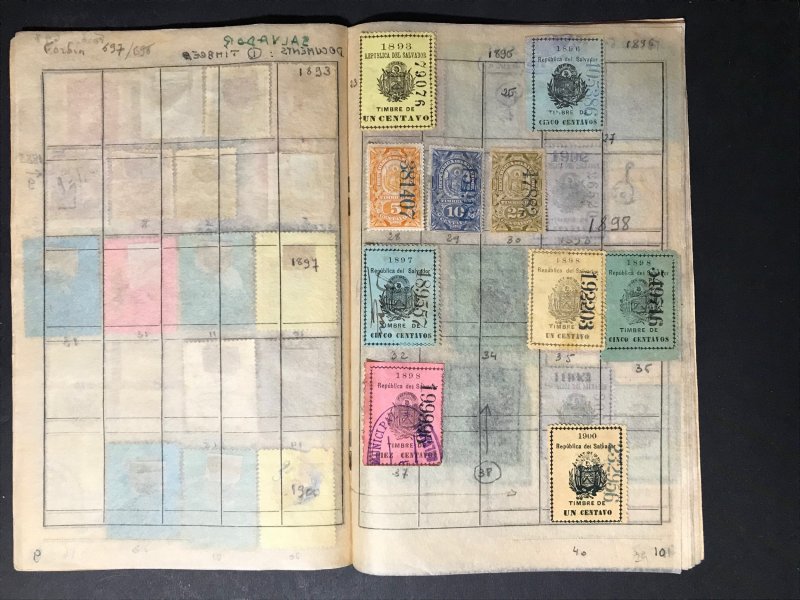 Central and South America Revenue Stamps Mint/Used 1891-1906 (242 Stamps)