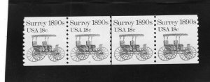 1907 Surrey, MNH PNC/4 w/line (#11)