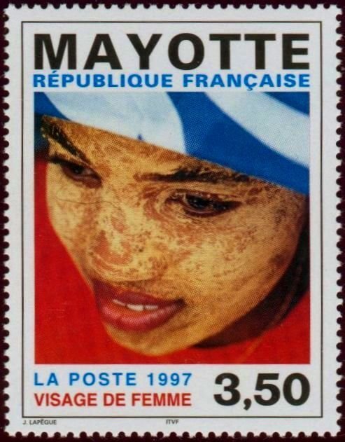 Mayotte 1997 #90 MNH. Woman