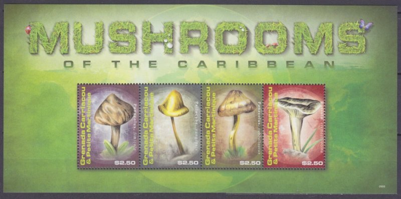2009 Grenada Grenadines 4508-4511KL Mushrooms 8,50 €