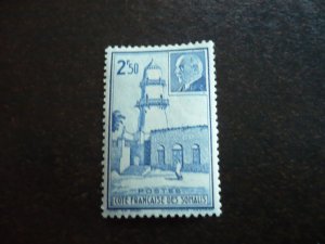 Stamps - Somali Coast - Scott# 182 - Mint Hinged Part Set of 1 Stamp