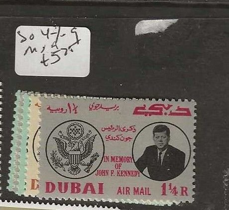 DUBAI  SG47-49   KENNEDY    SET  MNH   P0704C  H