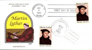 #2065 Martin Luther Collins FDC
