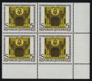 Austria 1318 BR Block MNH Assoc for the Prevention of Suicide