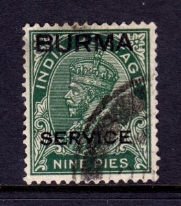 Burma - Scott #O3 - Used - SCV $2.00