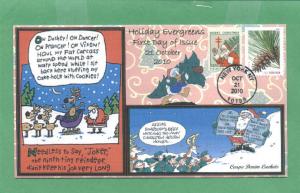 Carpe Denim (Diem) Holiday Evergreens Risque