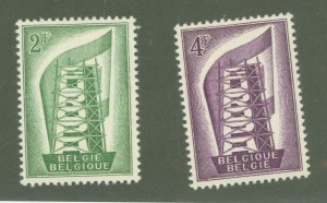 Belgium #496-7 Mint (NH) Single (Complete Set)