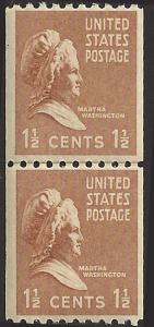# 849 MINT NEVER HINGED MARTHA WASHINGTON
