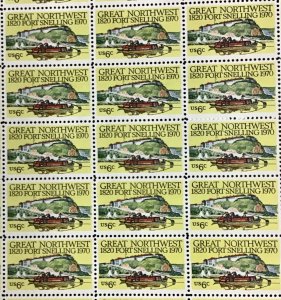 1409    Fort Snelling  Minnesota 150th Anniversary  MNH 6¢ Sheet of 50  1970