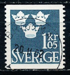 Sweden #588 Single Used