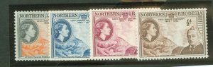 Northern Rhodesia #54-58  Single (Complete Set)
