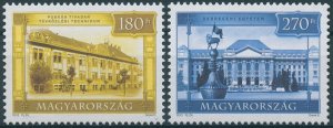 Hungary Stamps 2012 MNH Tourism Centenaries Royal University Debreczen 2v Set