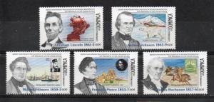 Dominica 1205a-e MNH