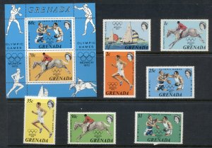 Grenada 1972 Summer Olympics Munich + MS MUH