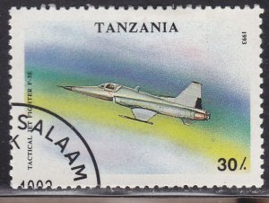 Tanzania 1161 Aircraft 1993