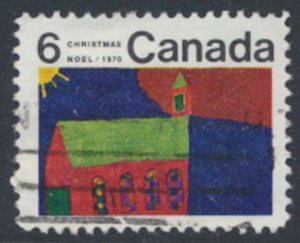 Canada  SG 670 Used Christmas 1970   SC# 528   see scan 